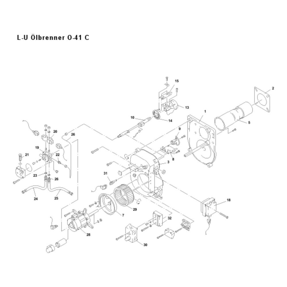 Brötje Zündleitung 270mm für O-40, 536011... BROETJE-536011 4017042536011 (Abb. 2)
