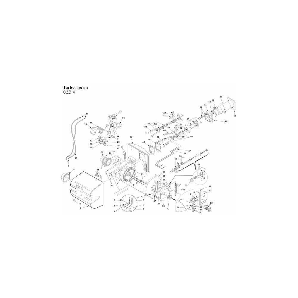 Brötje Zündtrafo QZB 1-4, 800044... BROETJE-800044 4017042800044 (Abb. 2)