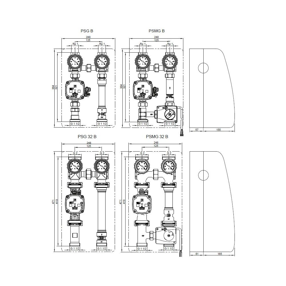Brötje Pumpenset gemischt PSMG B, 7673382... BROETJE-7673382 4017042176132 (Abb. 3)
