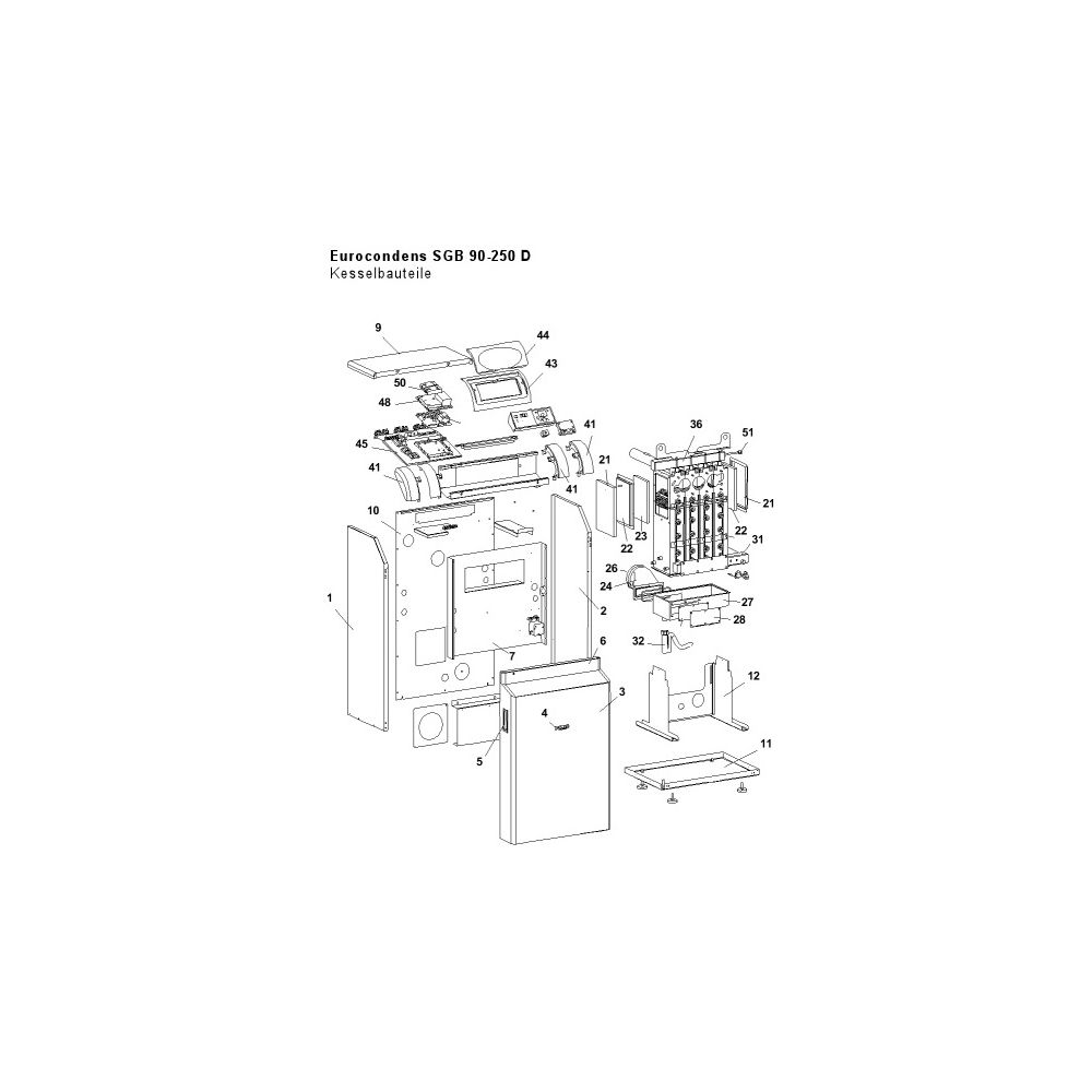 Brötje Rücklaufverteiler für SGB 120 C, 643146... BROETJE-643146 4017042643146 (Abb. 2)