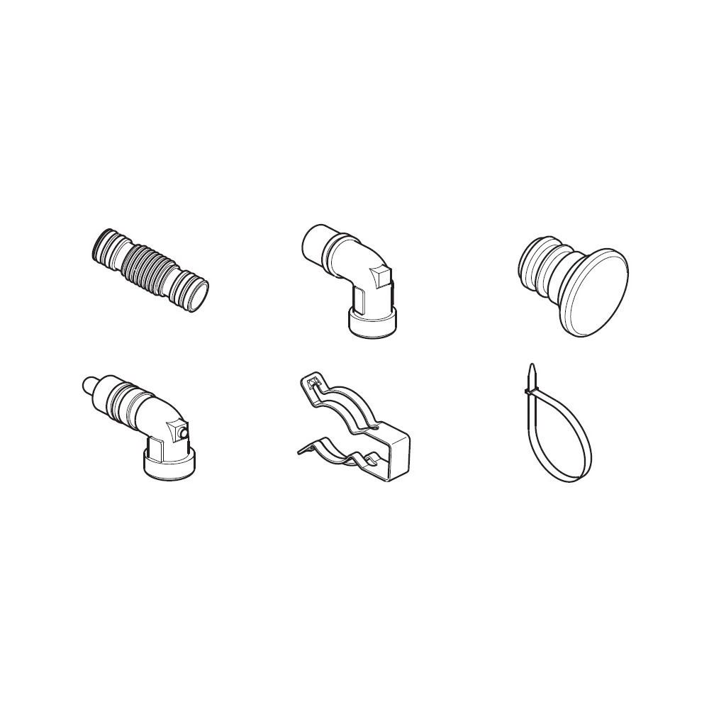 Brötje Hydraulik-Anschluss SHAG-FKR, Grundset für 2 Kollektoren... BROETJE-7698892 4017042193641 (Abb. 1)