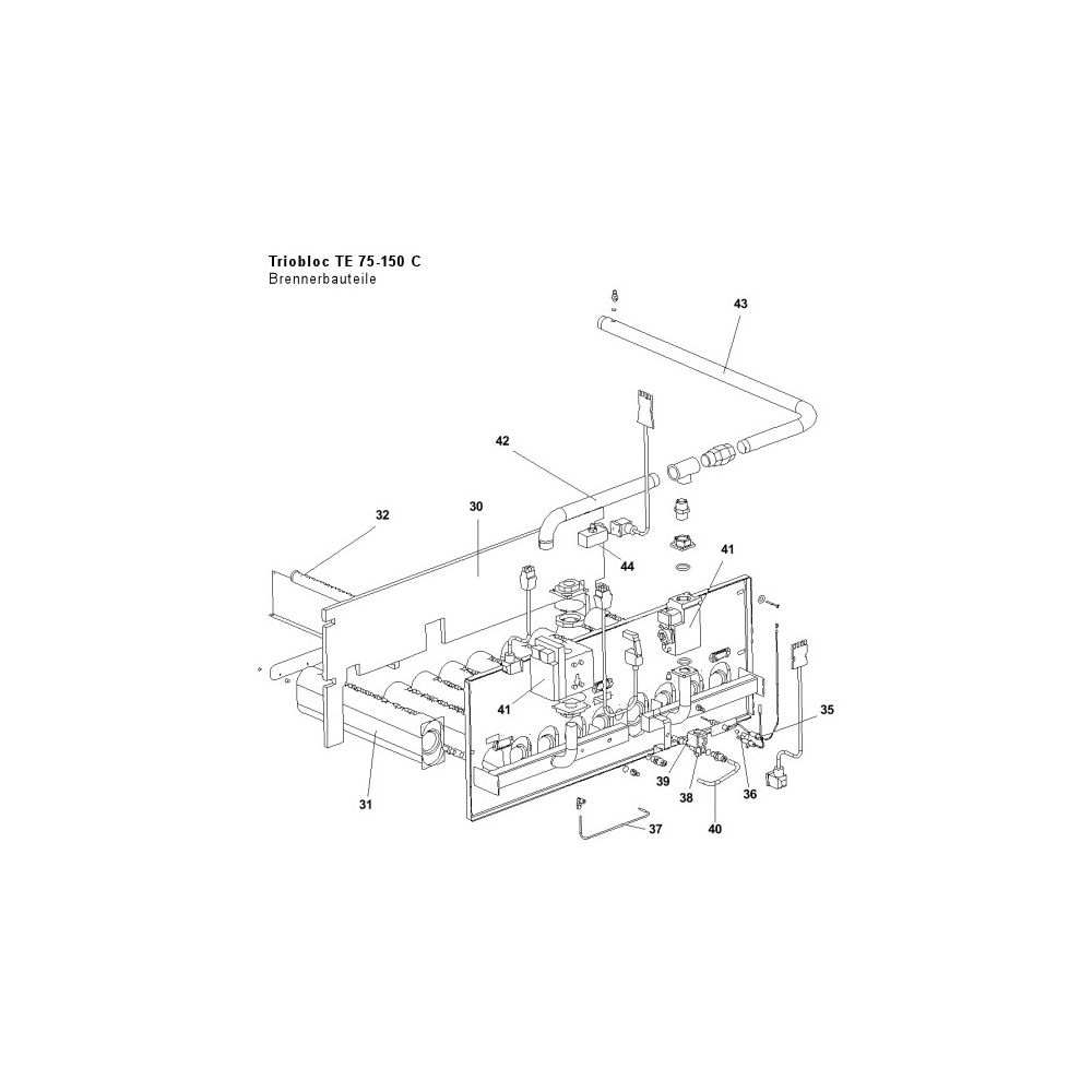 Brötje Gasarmatur Kromschröder Typ CG225 R01-DT WF1... BROETJE-933834 4017042933834 (Abb. 2)