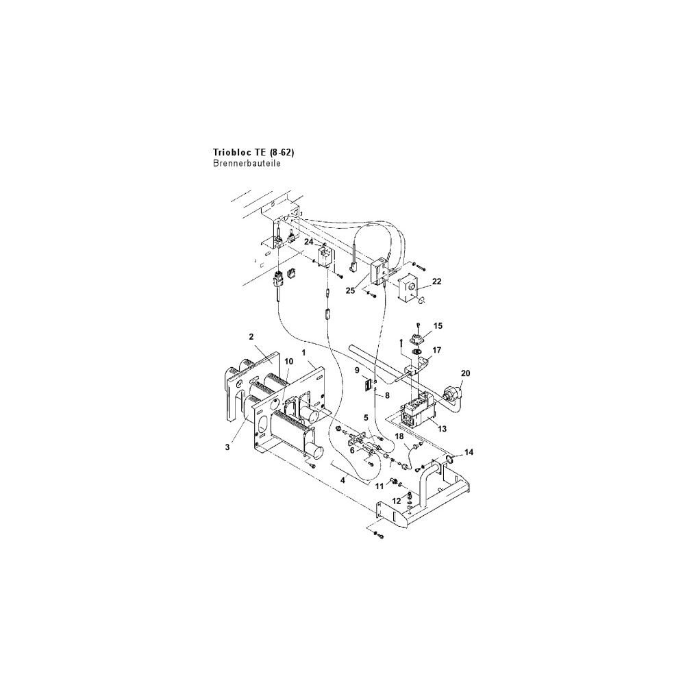Brötje Gasarmatur, für TE 46–62 Flüssiggas... BROETJE-902830 4017042902830 (Abb. 2)