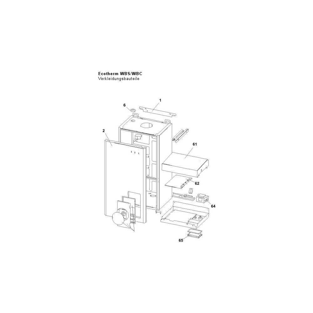 Brötje Regelungsklappe für WBS/WBC, 601740... BROETJE-601740 4017042601740 (Abb. 2)