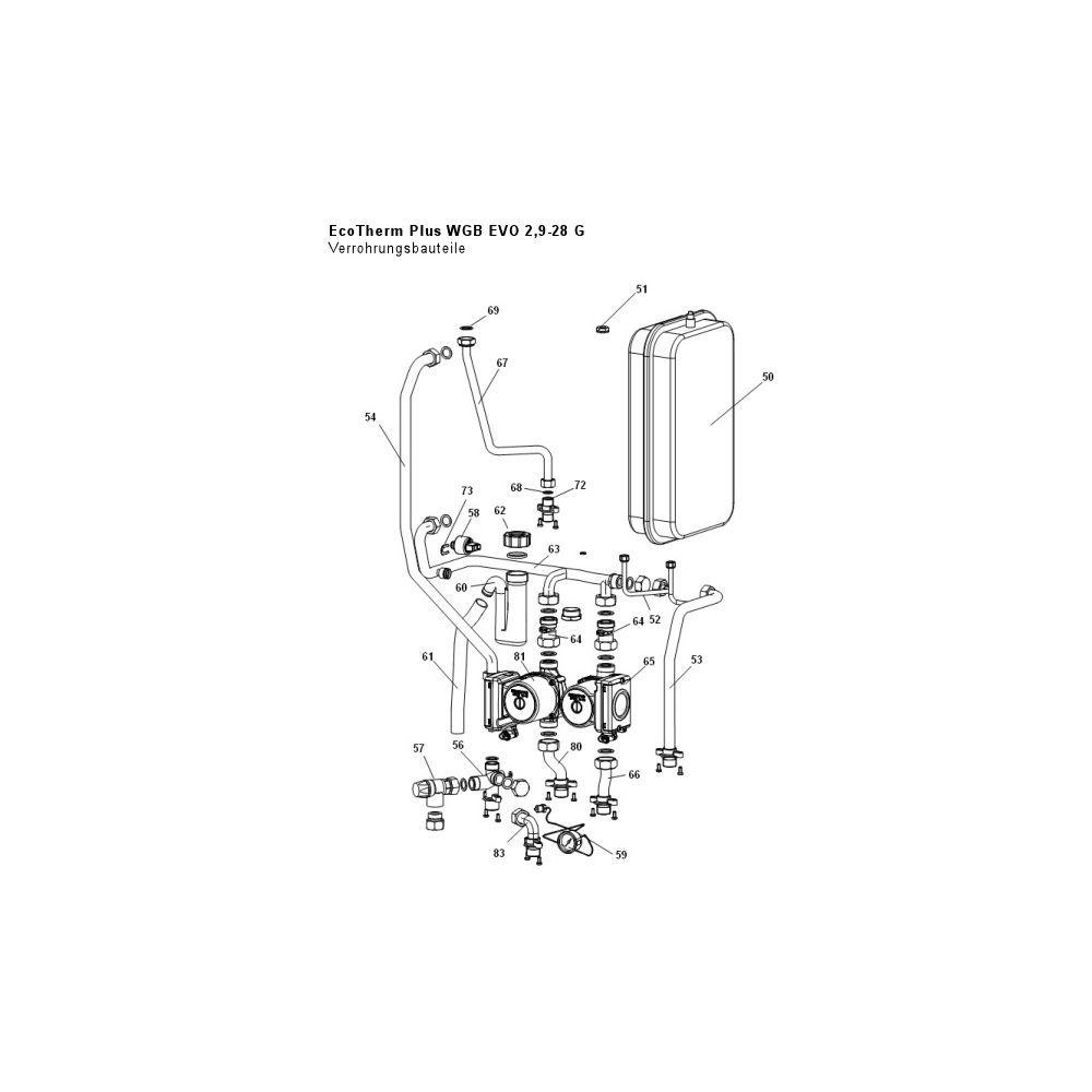 Brötje Pumpe UPM2 15-40, 3 Uhr Stecker... BROETJE-7308204 4017042100571 (Abb. 2)