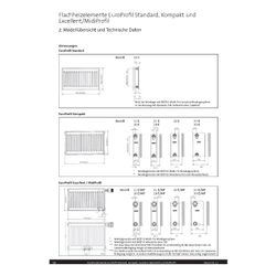 Brötje Seitenteil Typ 21, Bauhöhe 400mm, für Flachheizkörper Europlan ohne Strahlungssc... BROETJE-929349 4017042929349 (Abb. 1)