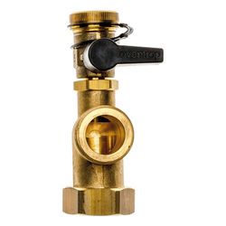 Brötje Winkel 1" mit 3/8" KFE-Kugelhahn MS... BROETJE-587419 4017042587419 (Abb. 1)