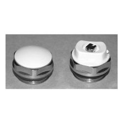 Brötje Blind- und Entlüftungsstopfen-Set, je 1 Blind- und 1 Entlüftungsstopfen, Weiße A... BROETJE-601092 4017042601092 (Abb. 1)