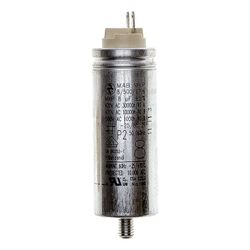 Brötje Motorkondensator 8uF 400V DB, mit Flachstecker, Bolzen M8... BROETJE-611756 4017042611756 (Abb. 1)