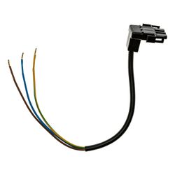 Brötje Steuerleitung 3-adrig 0,75 Schwarz mit Stecker für Motor... BROETJE-613576 4017042613576 (Abb. 1)