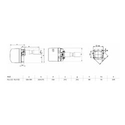 Brötje Ölbrenner K1,1 s UNI-NOX, Kesselleistung 14-17kW... BROETJE-619844 4017042619844 (Abb. 1)