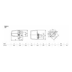 Brötje Ölgebläsebrenner Jet 4.5 UNI-NOX, 16–40kW, Hochdruckzerstäubungsbrenner in gesch... BROETJE-619882 4017042619882 (Abb. 1)