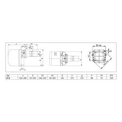 Brötje Gas-Gebläsebrenner JET 50 UNI-NOX 15–50kW, einstufig, für Erdgas LL bis 44kW... BROETJE-619905 4017042619905 (Abb. 1)