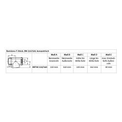 Brötje Revisionststück konzentrisch DN 110/160... BROETJE-654661 4017042654661 (Abb. 1)