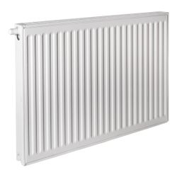 Brötje Ventil-Flachheizkörper MidiProfil Typ 21 400x70x1100mm, profilierte Front, Weiß,... BROETJE-677486 4017042677486 (Abb. 1)