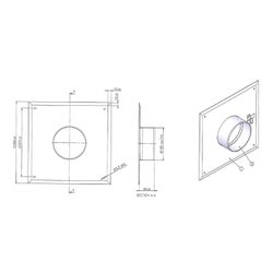 Brötje Schornsteinanschlussstück konzentrisch KSAN 100 AL/PPS, Weiß... BROETJE-7308348 4017042107372 (Abb. 1)
