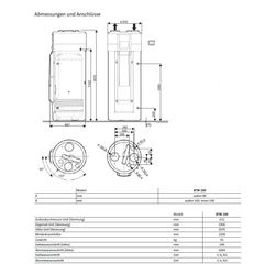 Brötje Trinkwasser-Wärmepumpe BTW 200, für Abluftbetrieb... BROETJE-7311526 4017042120289 (Abb. 1)