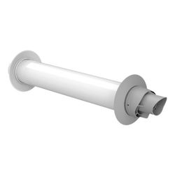 Brötje Grundbausatz Außenwandanschluss K60 AWA, DN 60/100... BROETJE-7630510 4017042139939 (Abb. 1)