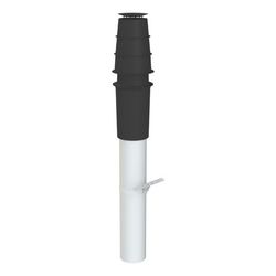 Brötje Kombinationspaket KAS 60/5 R Schwarz DN 60/100 mit Grundbausatz und Revisionsst... BROETJE-7640541 4017042151900 (Abb. 1)