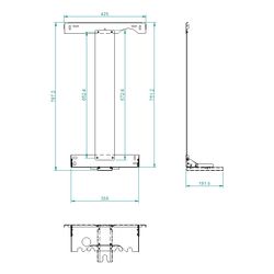 Brötje Schnellmontagerahmen SMR-H, für Heizwertthermen... BROETJE-7630523 4017042140065 (Abb. 1)