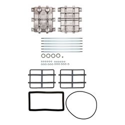 Brötje Flansch-Set Carbon Wärmetauscher für BOB 22/26 mit Dichtungen... BROETJE-7668738 4017042177702 (Abb. 1)