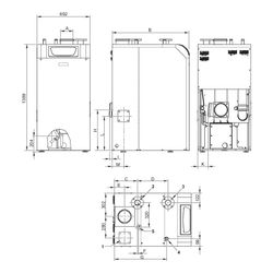 Brötje Gas-Brennwertkessel SGB 125I E-Gas, 19,2–121,6kW, Weiß... BROETJE-7697638 4017042186964 (Abb. 1)