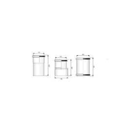 Brötje Adapter ADT 125/160 von DN 125 auf DN 160... BROETJE-814140 4017042814140 (Abb. 1)