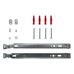 Brötje Wandkonsolen-Set WKS-S 600mm Bauhöhe für mehrreihige Flachheizkörper Typ 20, 21,... BROETJE-817240 4017042817240 (Abb. 1)