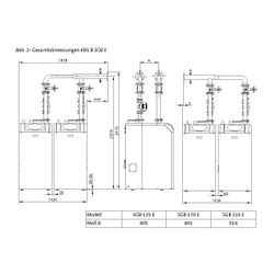 Brötje Kaskadenbausatz KB1 B, für EuroCondens SGB 125/170/215 E... BROETJE-825177 4017042825177 (Abb. 1)