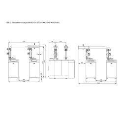 Brötje Kaskadenbausatz KB3 B, für EuroCondens SGB 400/470/540 E... BROETJE-830690 4017042830690 (Abb. 1)