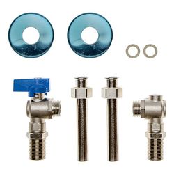 Brötje Anschluss-Set ASWE Eckform, für Kalt- und Warmwasser, Unterputz... BROETJE-938778 4017042938778 (Abb. 1)