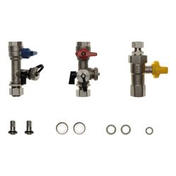 Brötje Anschlussset Aufputz 3/4" für Heiz- und Gasanschluss zu WS, WSC, WTS, WTC, WSK, ... BROETJE-970143 4017042970143 (Abb. 1)