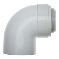 Brötje Bogen 87 Grad konzentrisch für DN 80/125, PPs/AL... BROETJE-994941 4017042994941 (Abb. 1)