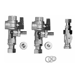 Brötje Anschlussset Aufputz 1/2" für Heiz- und Gasanschluss zu WSS, WSC, WTS, WTC, WSK,... BROETJE-970136 4017042970136 (Abb. 1)