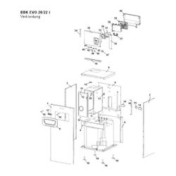 Brötje Gas-Brennwertwärmezentrum BBK EVO 20/22 I, 2,9-22,0kW mit Ladespeicher 95l... BROETJE-7697666 4017042187220 (Abb. 1)