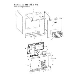 Brötje Gas-Brennwertkessel BBS EVO 28 I, 2,9-28,0kW mit integrierter Trinkwassererwärm... BROETJE-7697659 4017042187152 (Abb. 1)