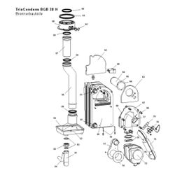 Brötje Ansaugrohr 38kW, 831970... BROETJE-831970 4017042831970 (Abb. 1)