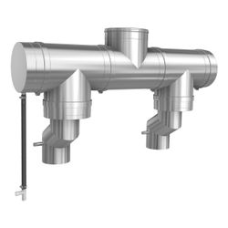 Brötje Abgassammelleitung BK 250/2 B für Zweikesselanlage... BROETJE-7844804 4017042267557 (Abb. 1)