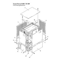 Brötje Wetterschutzdach ausblaseseitig für BLW 20... BROETJE-680547 4017042680547 (Abb. 1)