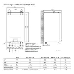 Brötje Luft-Wasser-Wärmepumpe Inverter BLW Split 8 C, 7,97 bei A7/W35, R410A, ohne Hei... BROETJE-7695592 4017042185844 (Abb. 1)