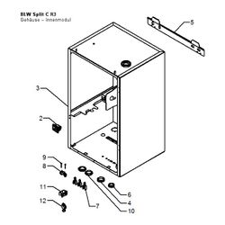 Brötje Inneneinheit für Monoblock Wärmepumpe, mit Heizstab, wandhängend, Regelung, Sic... BROETJE-7843046 4017042268370 (Abb. 1)