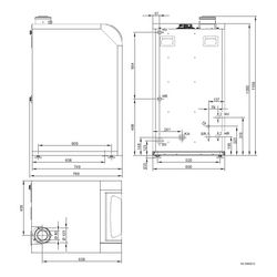 Brötje Öl-Brennwertkessel BOB 25 B, 19-25kW mit Schalldämpfer und ISR Plus Regelung... BROETJE-7664751 4017042171069 (Abb. 1)