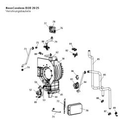 Brötje Abgasrohr 110mm für BOB 32/40, 7313854... BROETJE-7313854 4017042132886 (Abb. 1)