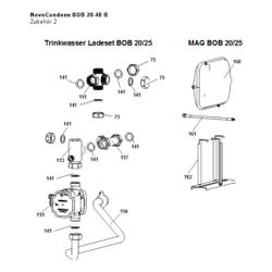 Brötje MAG Heizung, für BOB 20/25, 7668817... BROETJE-7668817 4017042175616 (Abb. 1)