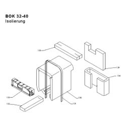 Brötje Isolierung hinten, für BOK 19-32... BROETJE-7658284 4017042168106 (Abb. 1)