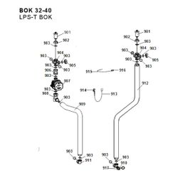 Brötje Winkel 1" mit Überwurf für LPS-U25... BROETJE-683494 4017042683494 (Abb. 1)