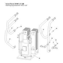 Brötje Temperaturfühler intern für BSW... BROETJE-648318 4017042648318 (Abb. 1)