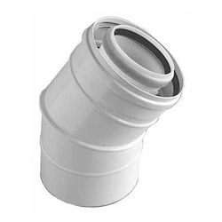 Brötje Bogen 30 Grad konzentrisch für DN 80/125, PPs/AL... BROETJE-994965 4017042994965 (Abb. 1)