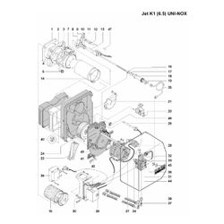 Brötje Verdrahtungseinheit K1 6.5 für EBI Zündtrafo... BROETJE-7310981 4017042115407 (Abb. 1)