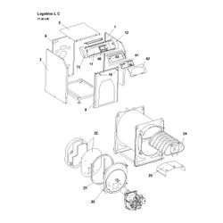Brötje Feuerraumblech 250mm L20, 932974... BROETJE-932974 4017042932974 (Abb. 1)